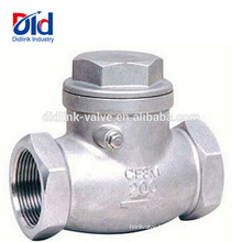 Sanitary Direction Poly Ball Manufacturer Ductile Iron Stainless Check Valve Swing Type